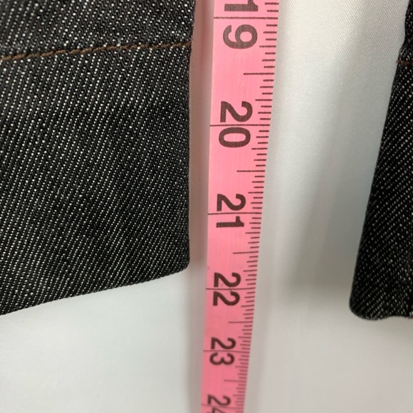 Saks 5th - MYNK hauteur black denim jean capris - Picture 7 of 7